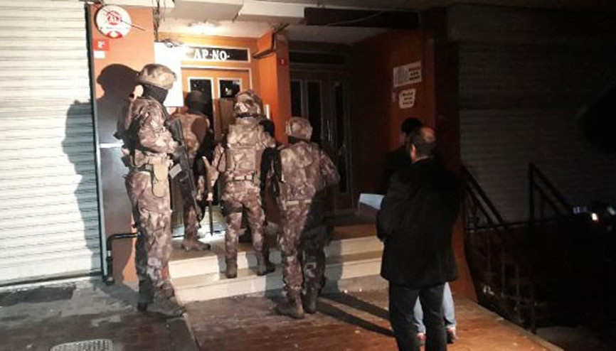İstanbulda şafak operasyonu