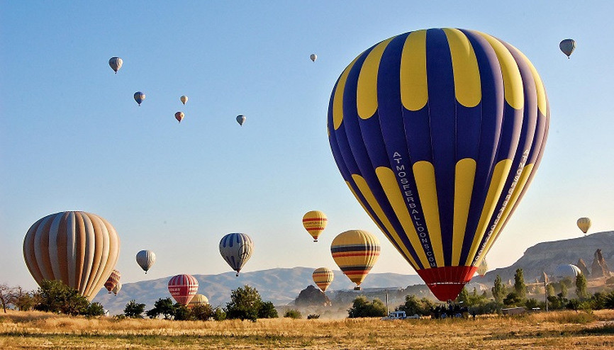 Perilerle Kapadokya’da sonbahar dansı