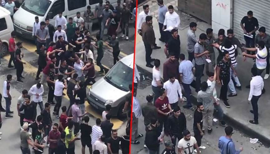 İstanbul’da büyük kavga Kalabalık git gide arttı ve...