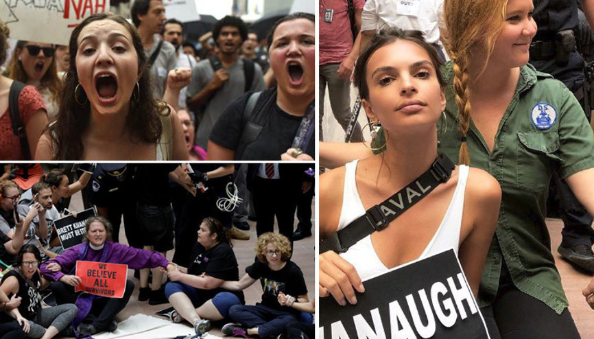 Kavanaugh protestoları... ABD ayakta: Gözaltına alındılar