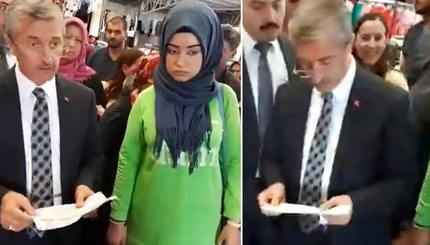 5 liraya domates satan pazarcının faturasını isteyen başkan şok oldu