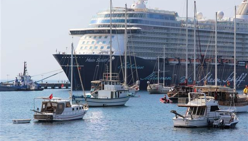Bu sezon ilk seferini yaptı: 3 bine yakın turist getirdi