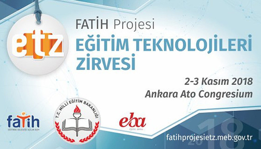 FATİH Projesi Eğitim Teknolojileri Zirvesi 2 Kasım’da başlıyor