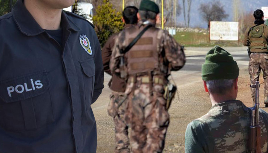 Polise, askere ve korucuya müjde