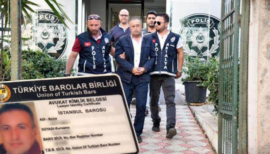 Sahte avukat ofisinde gözaltına alındı