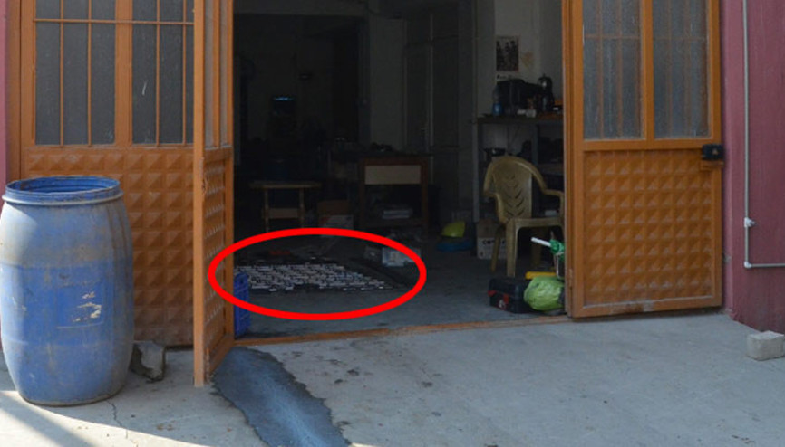Torna atölyesine operasyon Özel bölme, kaçış yolları...