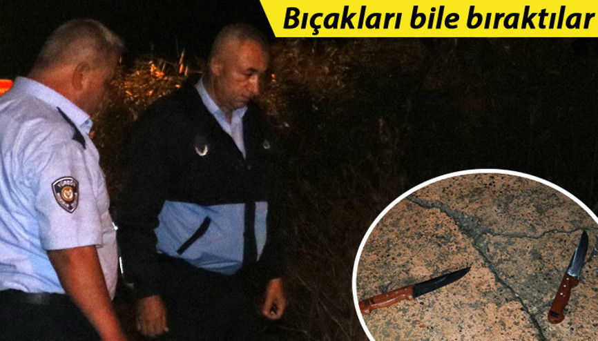Bıçakları bırakarak kaçtılar Sağlık düşmanlarına operasyon Bıçakları bırakarak kaçtılar Sağlık düşmanlarına operasyon