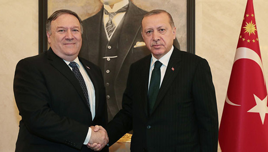 Cumhurbaşkanı, Pompeoyu kabul etti