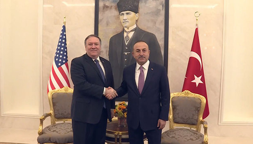 Dışişleri Bakanı Çavuşoğlu ile Pompeo görüştü