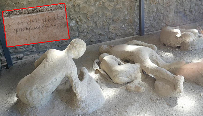 Pompeiinin tarihini değiştirecek yeni keşif