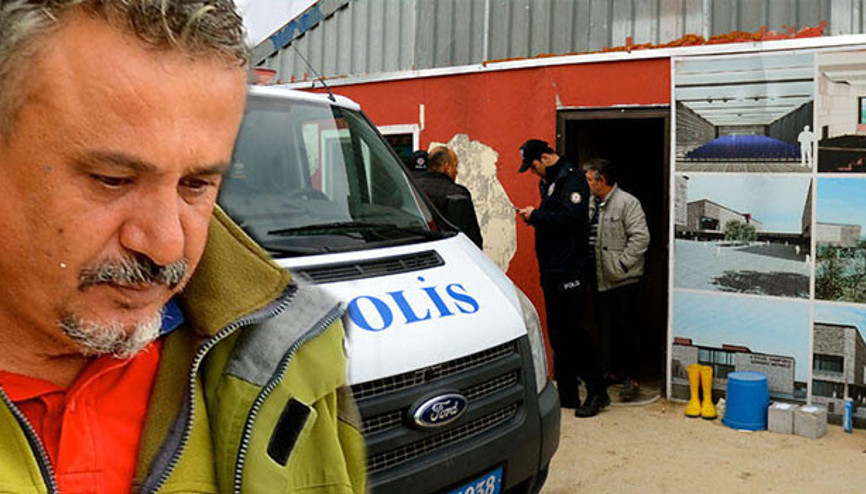 Üniversite şantiye alanında cinayet