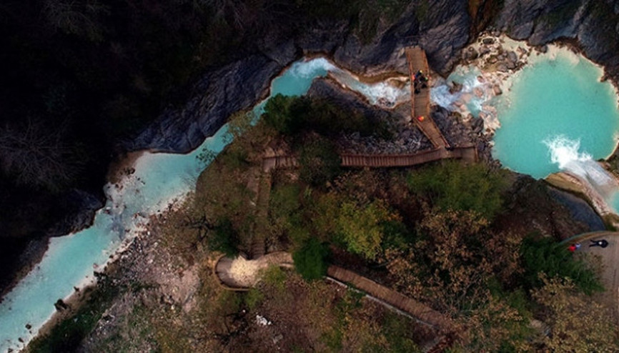 Kuzalan Tabiat Parkında sonbahar güzelliği yaşanıyor