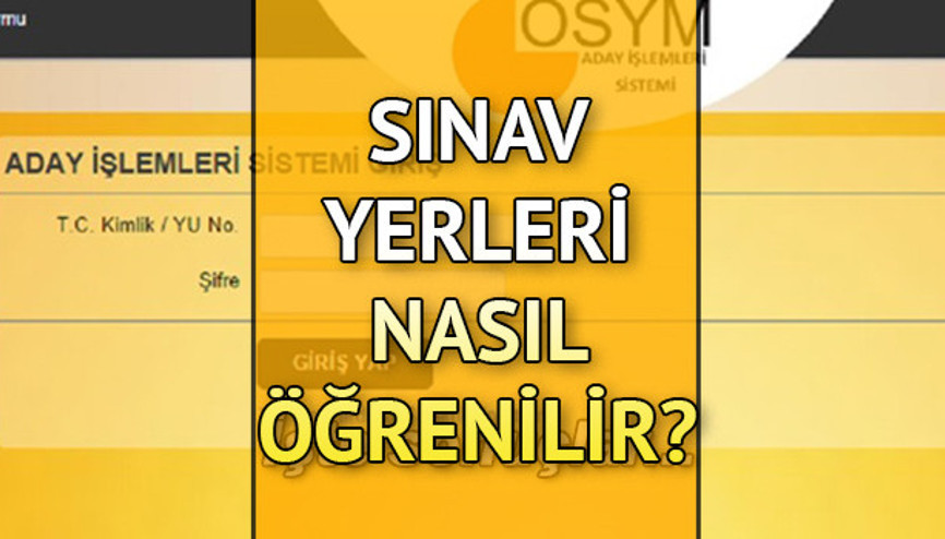 KPSS Ön Lisans sınav yerleri belli oldu mu Sınav giriş belgesi nasıl görüntülenir