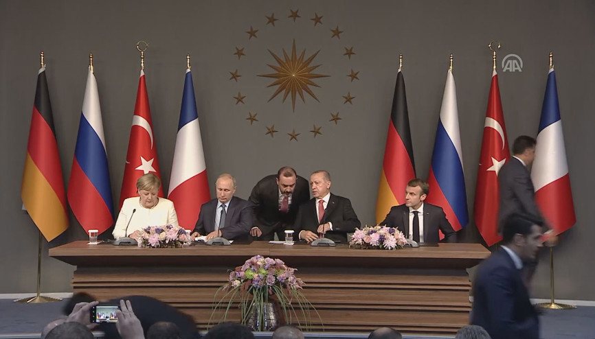 Suriye Zirvesi sonrası ortak basın toplantısı