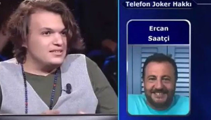 Telefon jokeri Ercan Saatçi oldu ama...