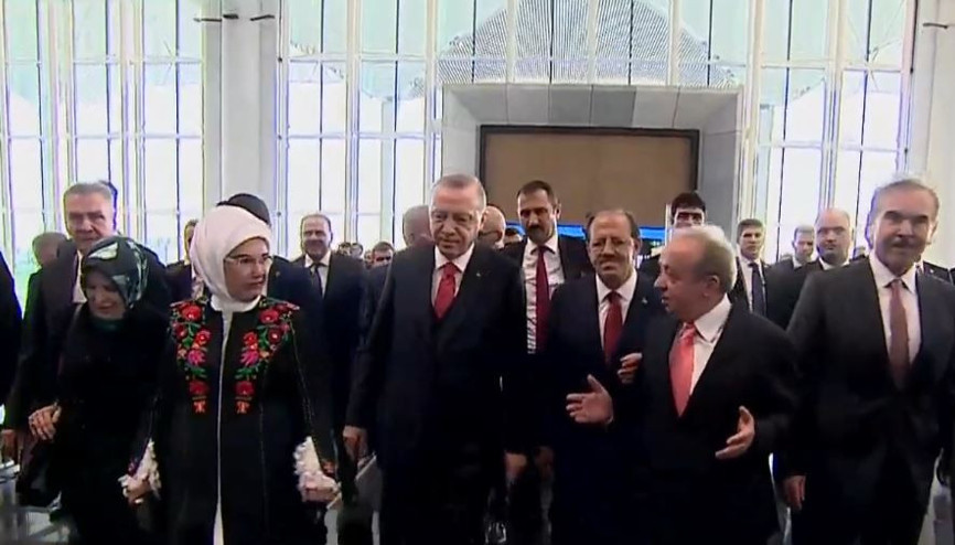 Son dakika... İşte İstanbul Yeni Havalimanının açılışından görüntüler