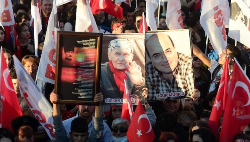 TGBden Anıtkabire Cumhuriyet yürüyüşü