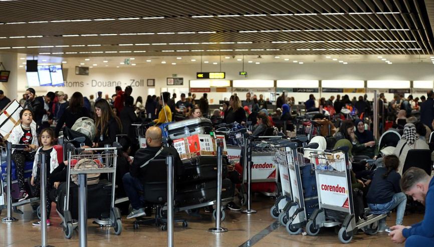 Brüksel Havalimanında grev devam ediyor