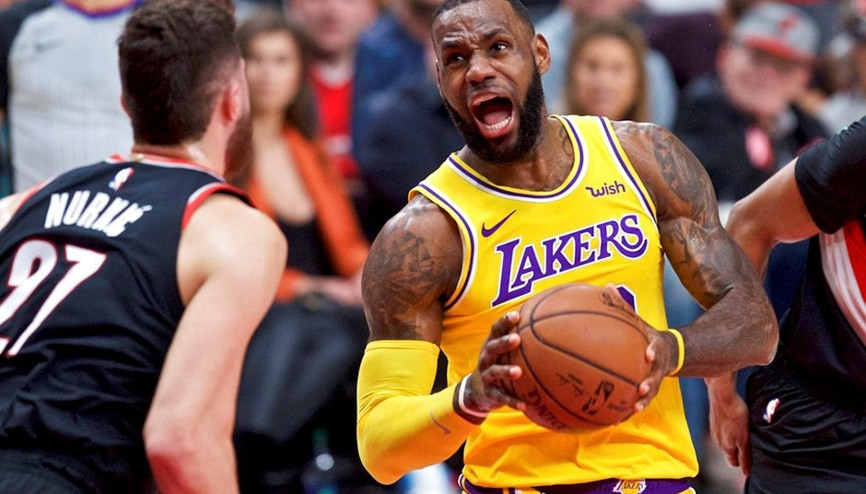 Lakers nihayet galip Tam 16 maç...