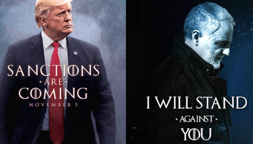 HBO ve Game of Thrones ekibinden Trumpa poster tepkisi