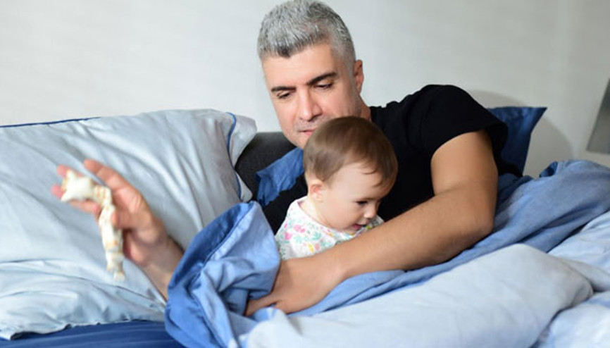 Özcan Denizin bitmeyen babalık mesaisi