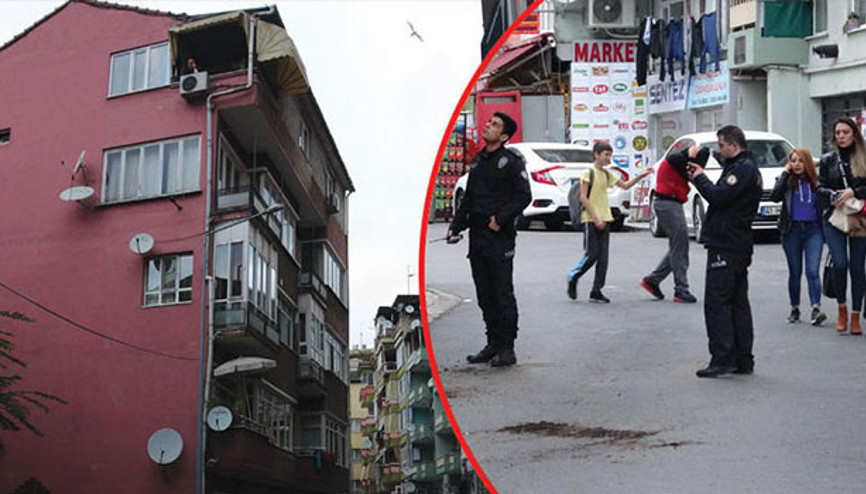 Eşiyle tartışan kadın balkondan atladı