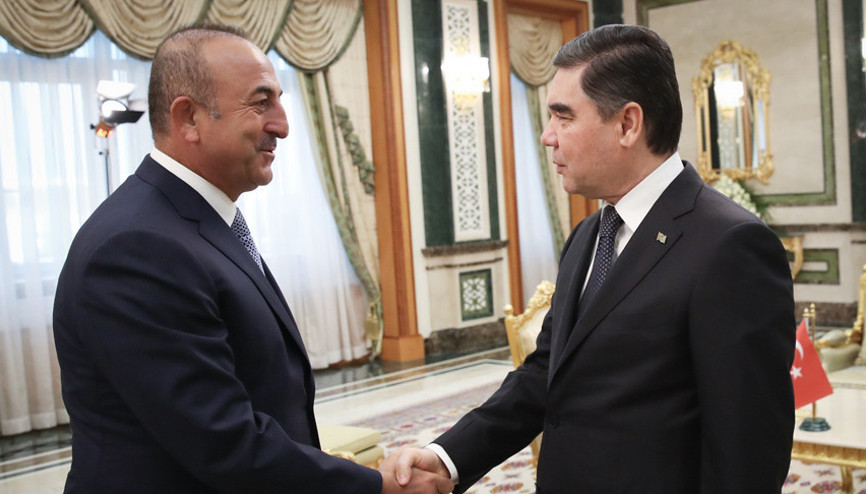 Dışişleri Bakanı Çavuşoğlu Türkmenistanda