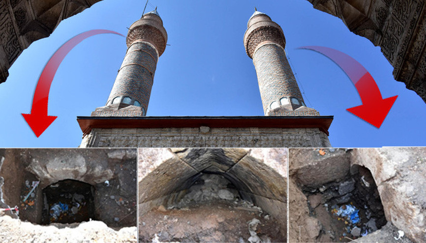 Tarihi medresenin altındaki gizli geçit değil, altyapı