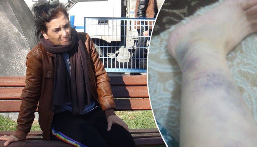 Şiddet mağduru kadının yardım çığlığı