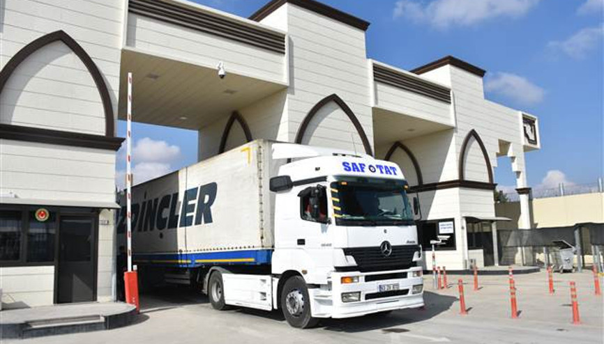 Gaziantepin Suriyeye ihracatı arttı