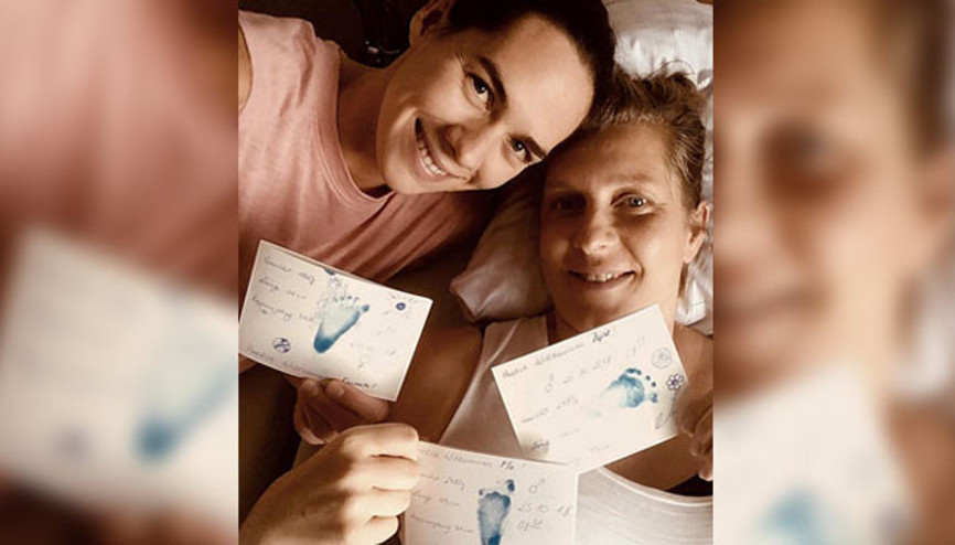 Kira ile Maria’nın üçüzleri oldu