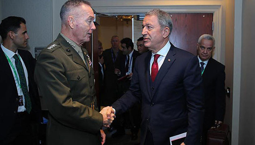 Akar, ABD Genelkurmay Başkanı ile görüştü