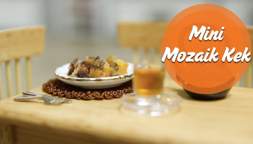 Mini Türk Mutfağı - Mini Mozaik Kek