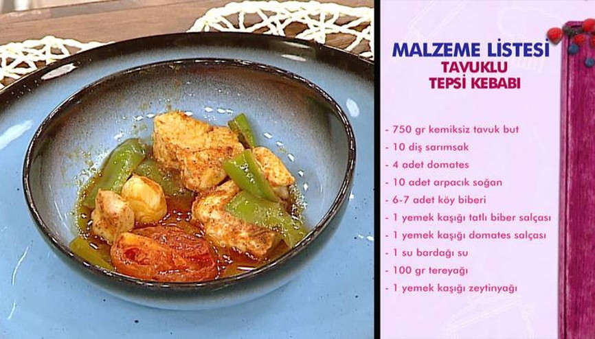 Tavuklu tepsi (sini) kebabı nasıl yapılır İşte, adım adım tepsi kebabı tarifi