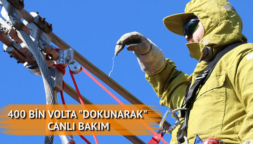 400 bin volta dokunarak canlı bakım