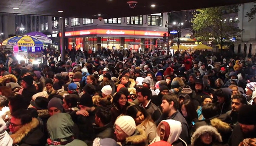 ABDde Black Friday çılgınlığı