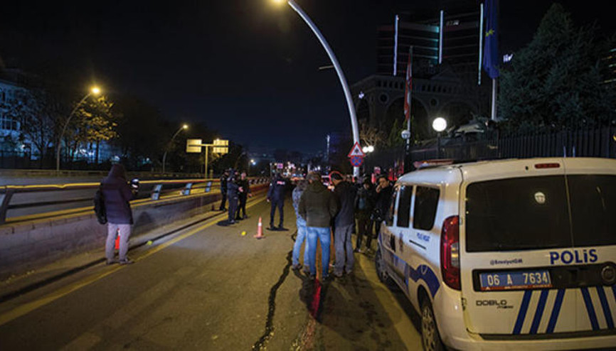 Ankarada silah sesleri polisi alarma geçirdi