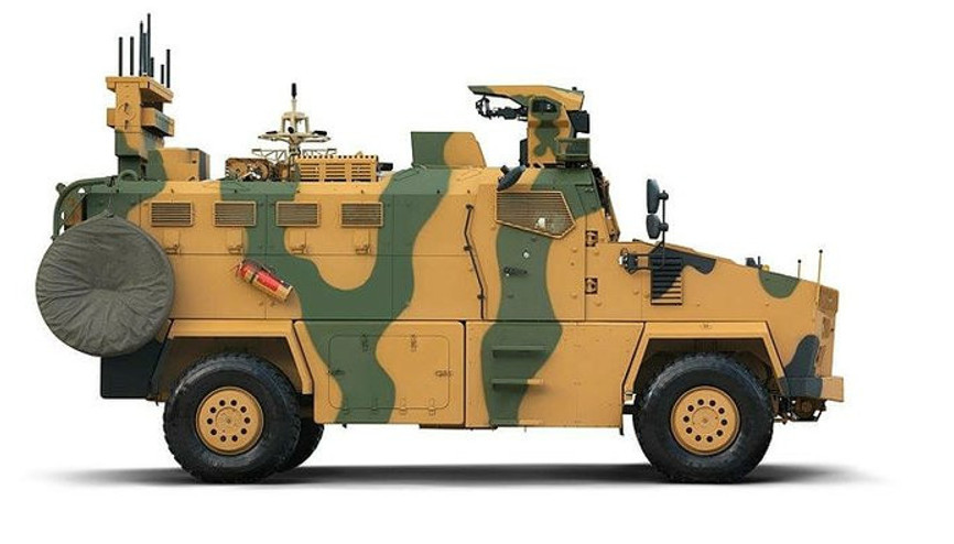 Güvenlik güçlerine zırhlı takviyesi