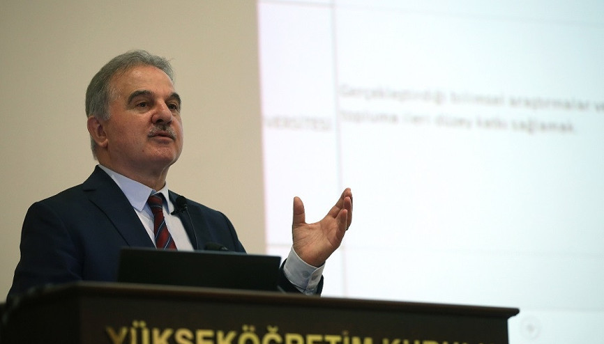 YÖKAK Başkanı Prof. Dr. Elmas: Üniversitelerimizde planlama eksiği yok