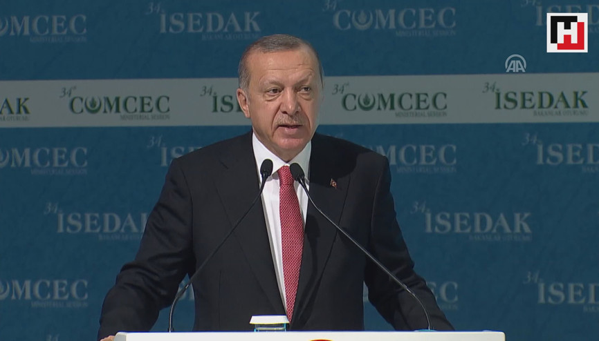 Cumhurbaşkanı  Erdoğan 34’üncü İSEDAK Toplantısında konuştu