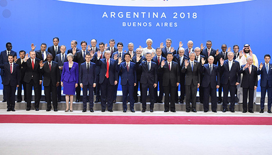 G20de beklenen fotoğraf geldi