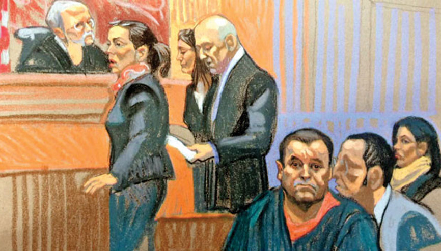 Dünyanın en büyük uyuşturucu lideri El  Chaponun davasını izledik