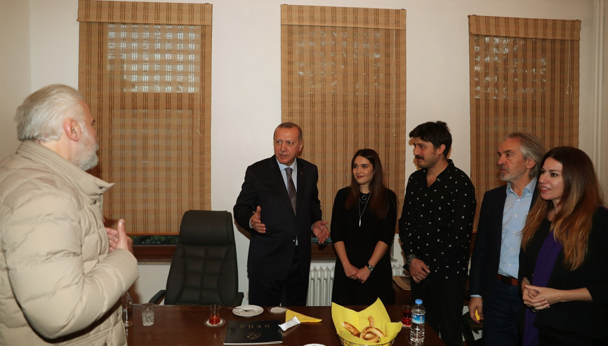 Cumhurbaşkanı Erdoğandan sürpriz ziyaret