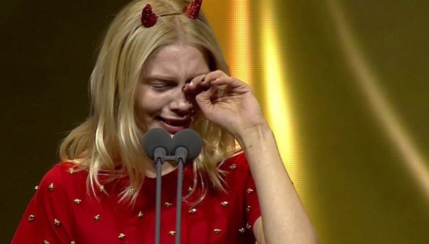 Aleyna Tilkinin gözyaşları