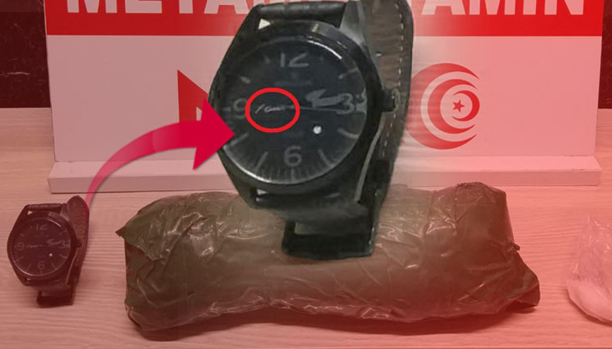 Uyuşturucudan yakalandı Kol saati şoke etti...