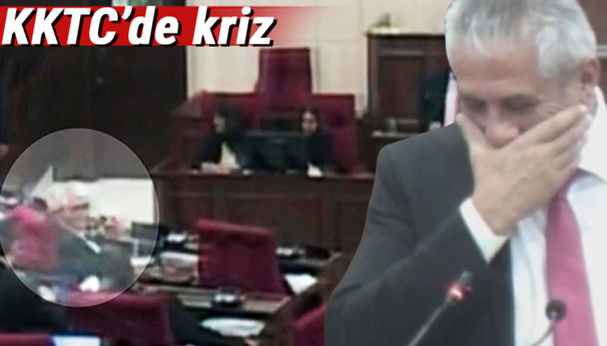 Kürsüye çıkan vekile öpücük gönderince…