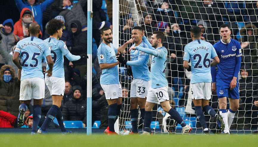 Manchester City 3-1 Everton (MAÇ ÖZET)