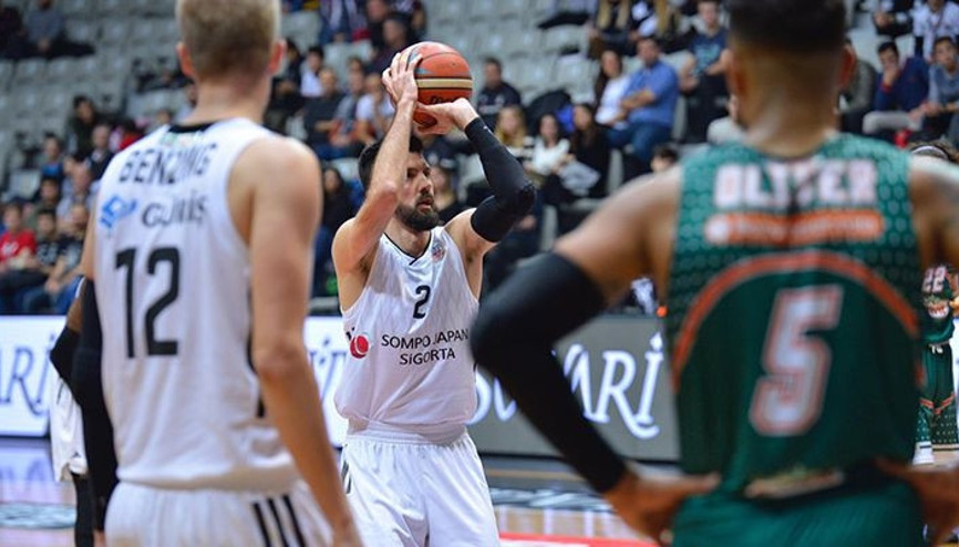 Beşiktaştan Banvite 20 sayı fark