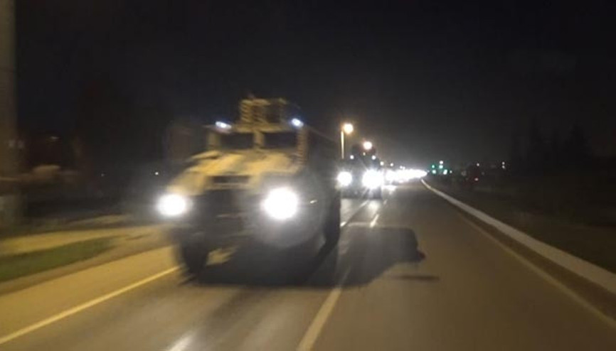 Hataydan Urfa sınırına dev askeri sevkiyat