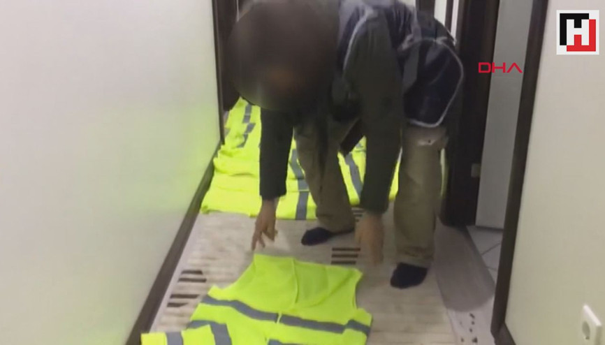 FETÖnün hücre evine sarı yelek operasyonu FETÖnün hücre evine sarı yelek operasyonu